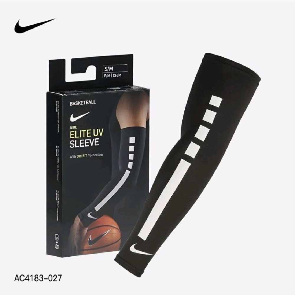NIKE PRO ELITE 2.0 籃球臂套 單入裝 單車袖套 防曬袖套 馬拉松 抗UV N0003146-細節圖7