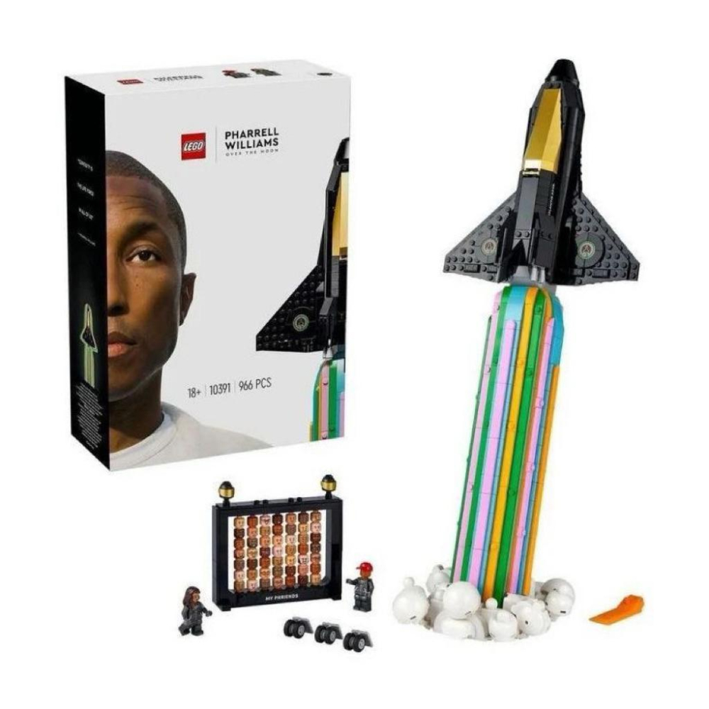 lego積木 10391 Over the Moon with Pharrell Williams(菲董 太空梭)-細節圖2