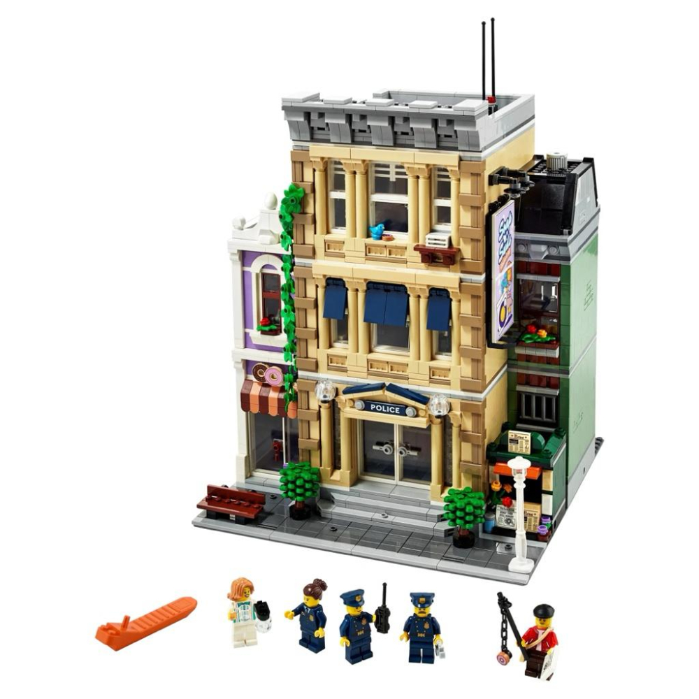 有泰積木Lego  樂高 10278 街景系列 警察局 - LEGO CREATOR --細節圖2