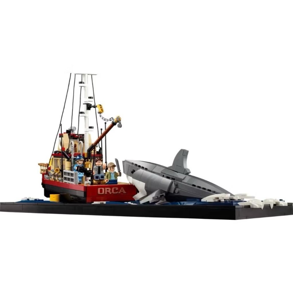 有泰積木LEGO 21350 大白鯊 Jaws 樂高® Ideas系列 樂高盒組-細節圖3