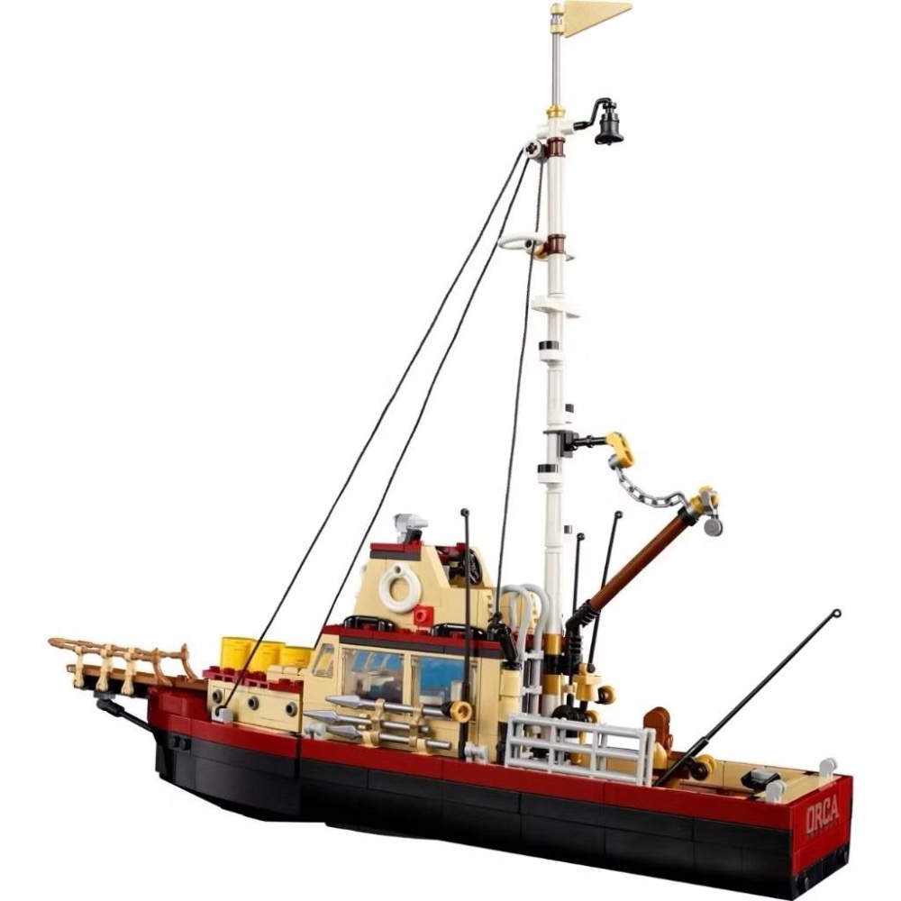 有泰積木LEGO 21350 大白鯊 Jaws 樂高® Ideas系列 樂高盒組-細節圖6