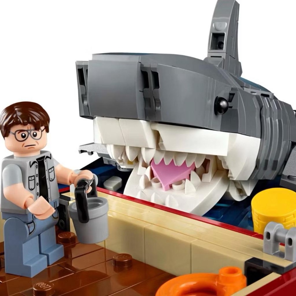 有泰積木LEGO 21350 大白鯊 Jaws 樂高® Ideas系列 樂高盒組-細節圖8