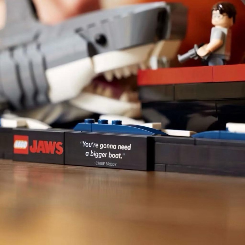 有泰積木LEGO 21350 大白鯊 Jaws 樂高® Ideas系列 樂高盒組-細節圖9