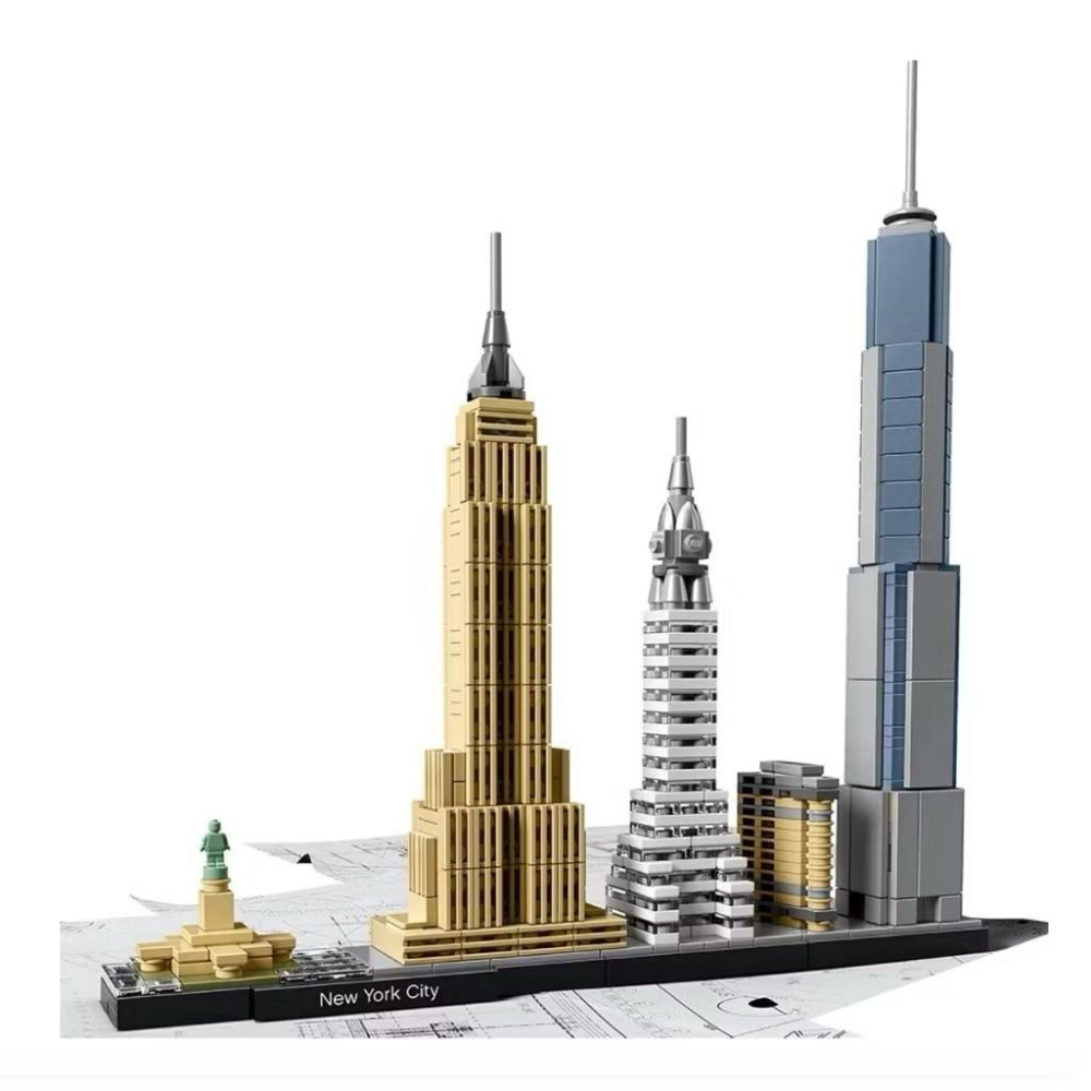 有泰樂高LEGO 21028 紐約 樂高建築系列樂高盒組-細節圖2