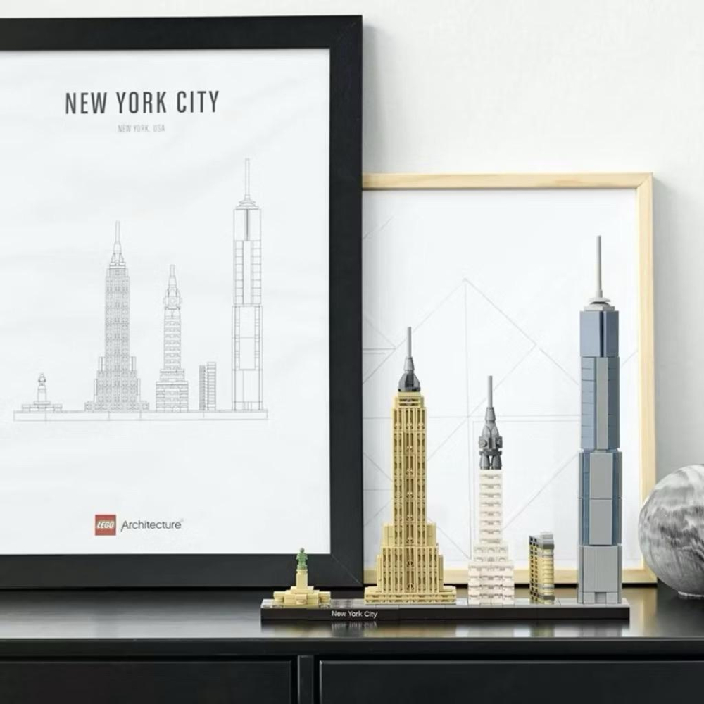 有泰樂高LEGO 21028 紐約 樂高建築系列樂高盒組-細節圖3