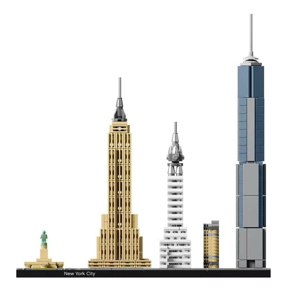 有泰樂高LEGO 21028 紐約 樂高建築系列樂高盒組-細節圖5