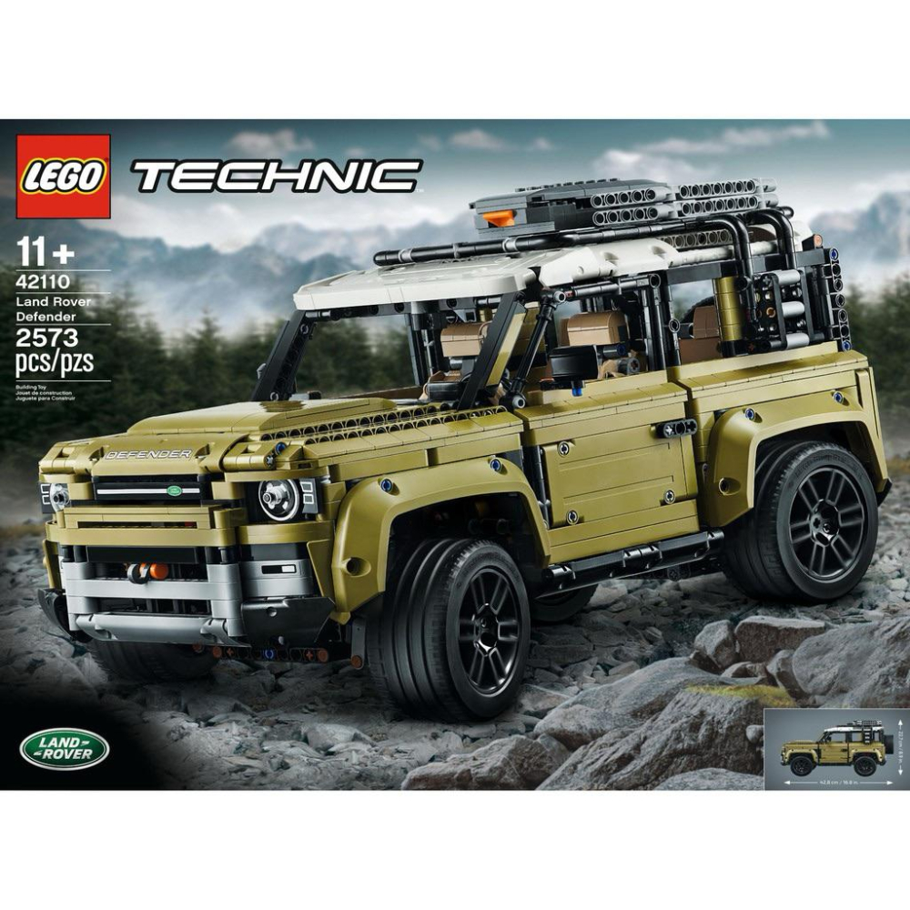 當天出貨有泰積木高雄實體倉庫樂高 42110 《Land Rover Defender》全新未拆-細節圖4