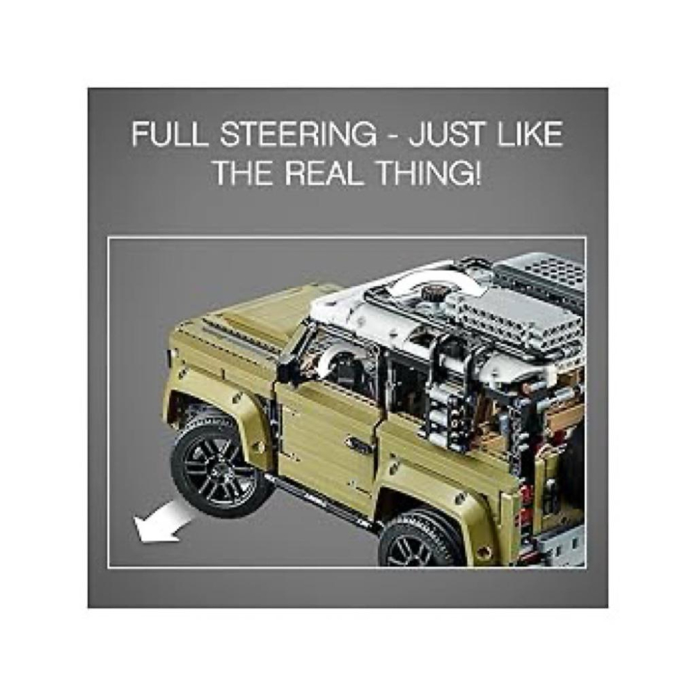 當天出貨有泰積木高雄實體倉庫樂高 42110 《Land Rover Defender》全新未拆-細節圖7