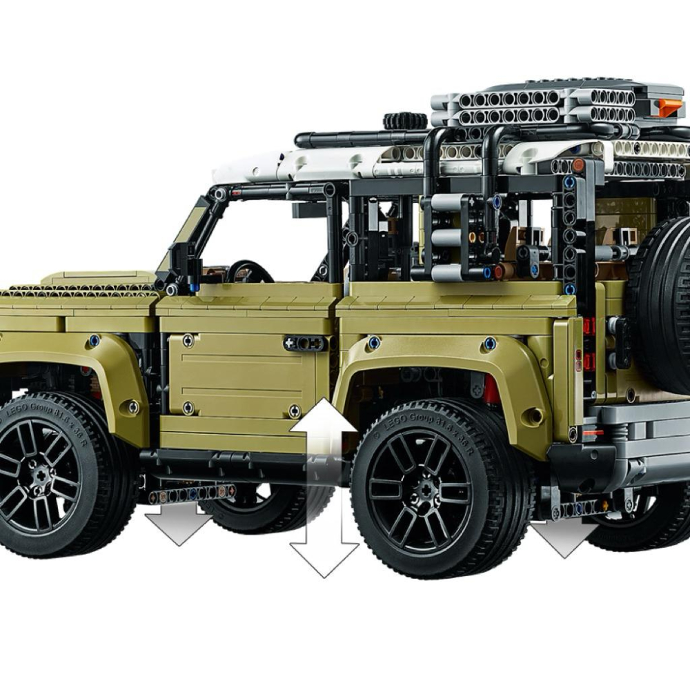 當天出貨有泰積木高雄實體倉庫樂高 42110 《Land Rover Defender》全新未拆-細節圖8