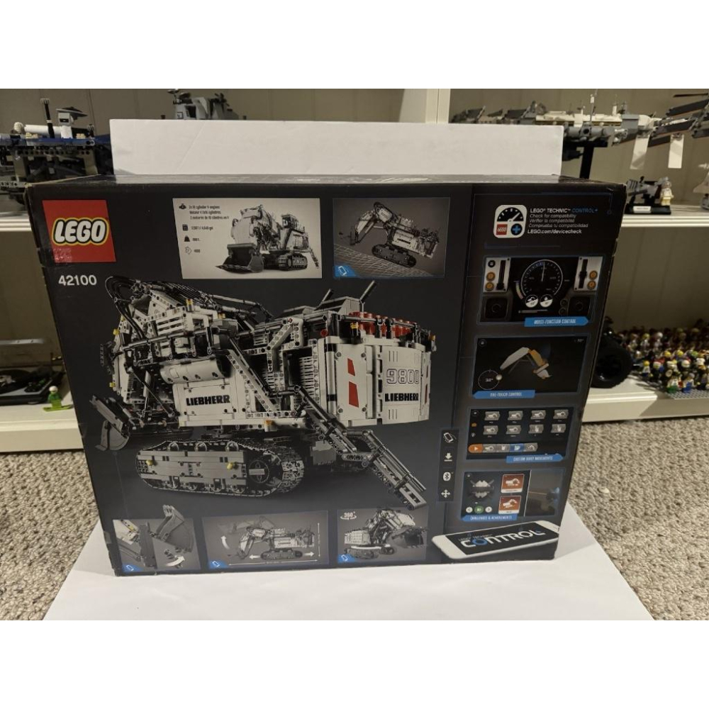 有泰積木高雄實體倉庫樂高 42100 《Liebherr R 9800 Excavator》全新未拆-細節圖2