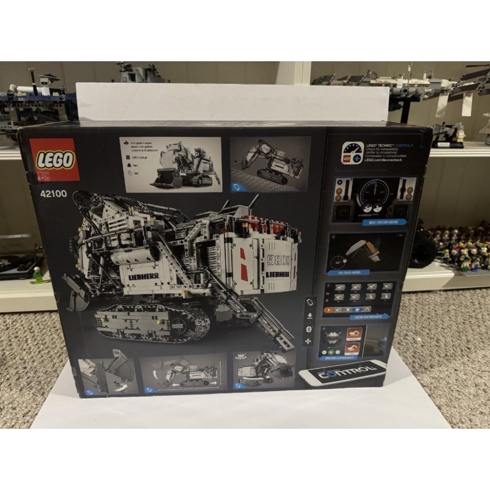 有泰積木高雄實體倉庫樂高 42100 《Liebherr R 9800 Excavator》全新未拆-細節圖2