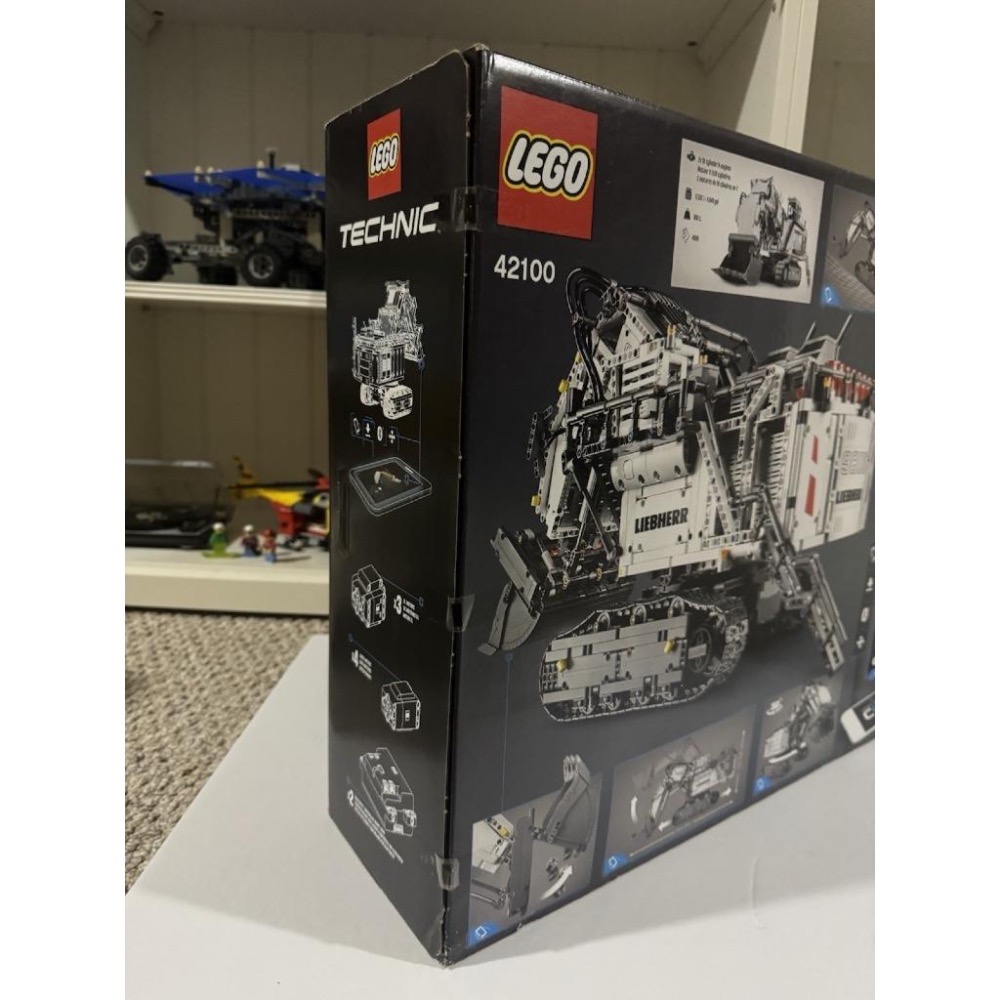 有泰積木高雄實體倉庫樂高 42100 《Liebherr R 9800 Excavator》全新未拆-細節圖3