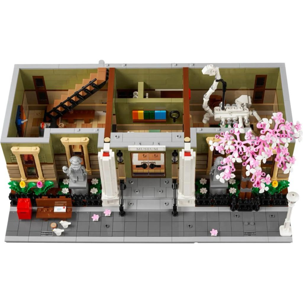 有泰積木高雄實體倉庫LEGO 10326 自然歷史博物館 樂高 街景 ICONS系列樂高盒組-細節圖4