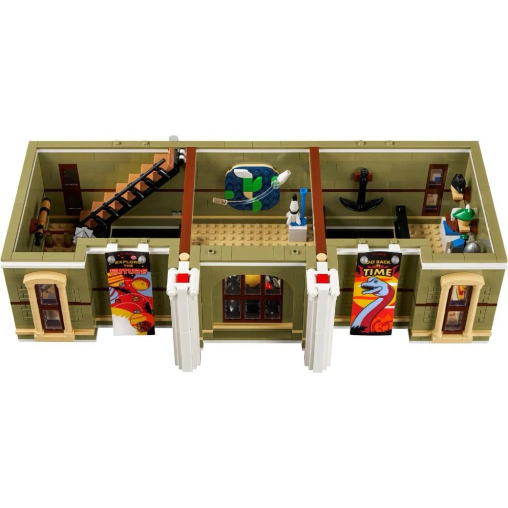 有泰積木高雄實體倉庫LEGO 10326 自然歷史博物館 樂高 街景 ICONS系列樂高盒組-細節圖8