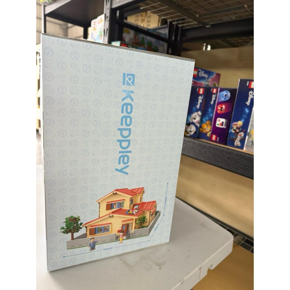 有泰積木QMAN 啟蒙積木 Keeppley 哆啦A夢 野比大雄的家 QM30667-細節圖4