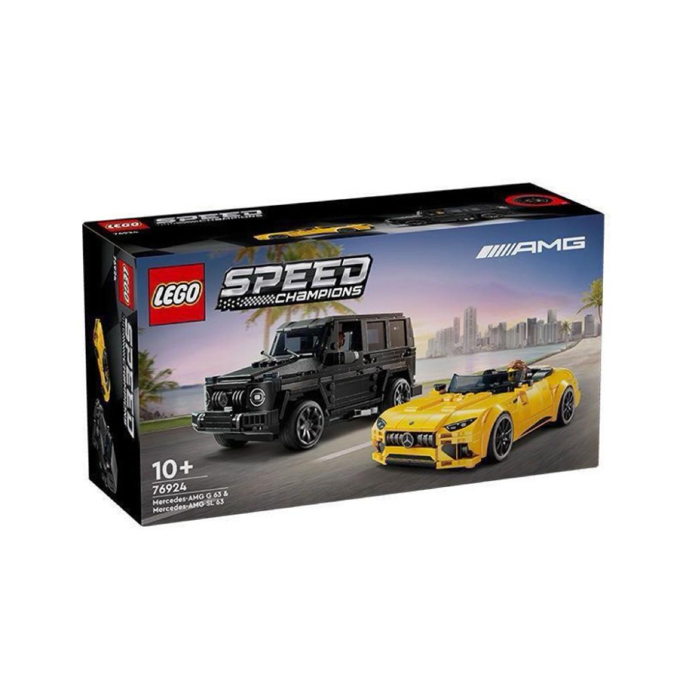 【有泰玩具】LEGO 樂高 76924 SPEED系列 賓士 AMG G 63 和 AMG SL 63-細節圖3