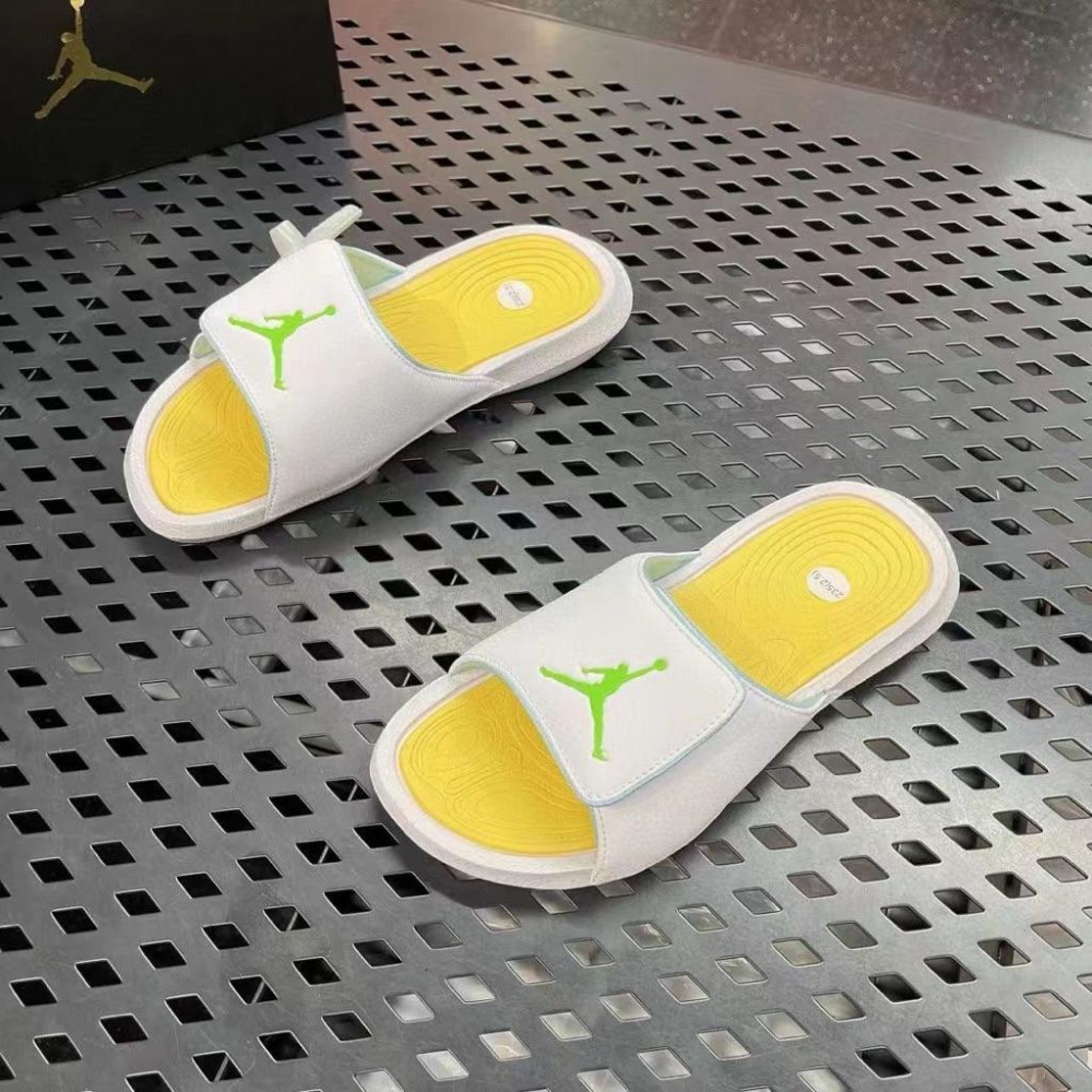 黑白色女 / 通用 Jordan Hydro 6 拖鞋Air Jordan Hydro 6 Slide BG-細節圖4