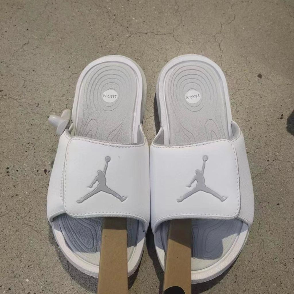 黑白色女 / 通用 Jordan Hydro 6 拖鞋Air Jordan Hydro 6 Slide BG-細節圖5