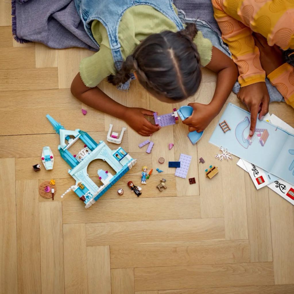 有泰積木高雄倉庫LEGO 43238 艾莎的冰雪城堡 Elsa＇s Frozen Castle-細節圖6