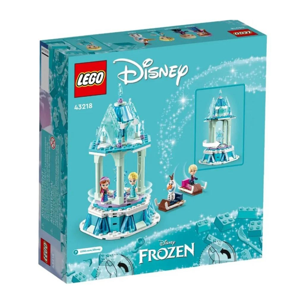 有泰積木高雄實體倉庫LEGO 43218 Anna and Elsa＇s Magical Carousel-細節圖2