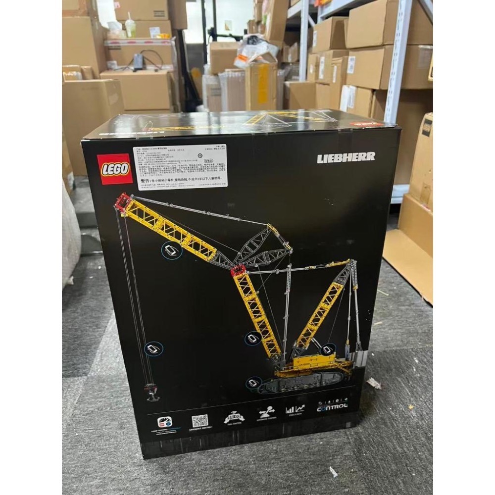 有泰樂高LEGO 42146 Liebherr 履帶式起重機 LR 13000-細節圖2