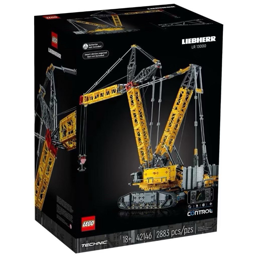 有泰樂高LEGO 42146 Liebherr 履帶式起重機 LR 13000-細節圖3