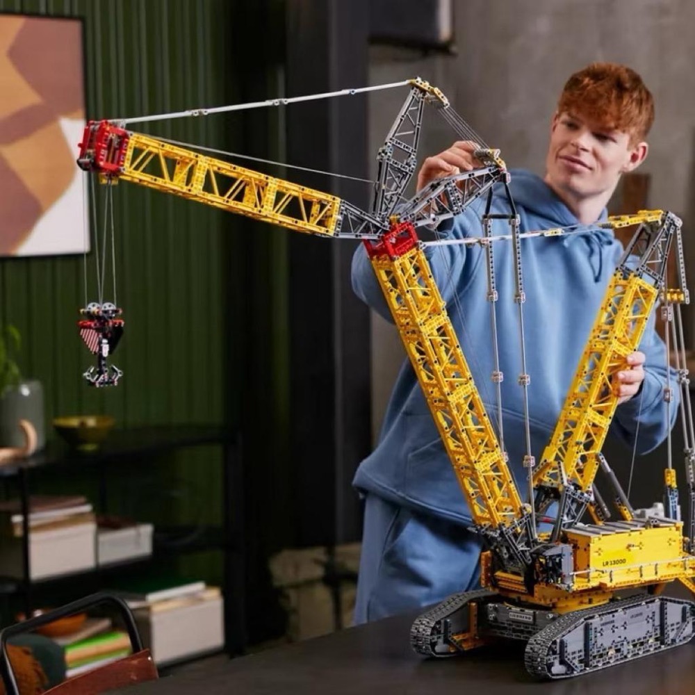 有泰樂高LEGO 42146 Liebherr 履帶式起重機 LR 13000-細節圖6