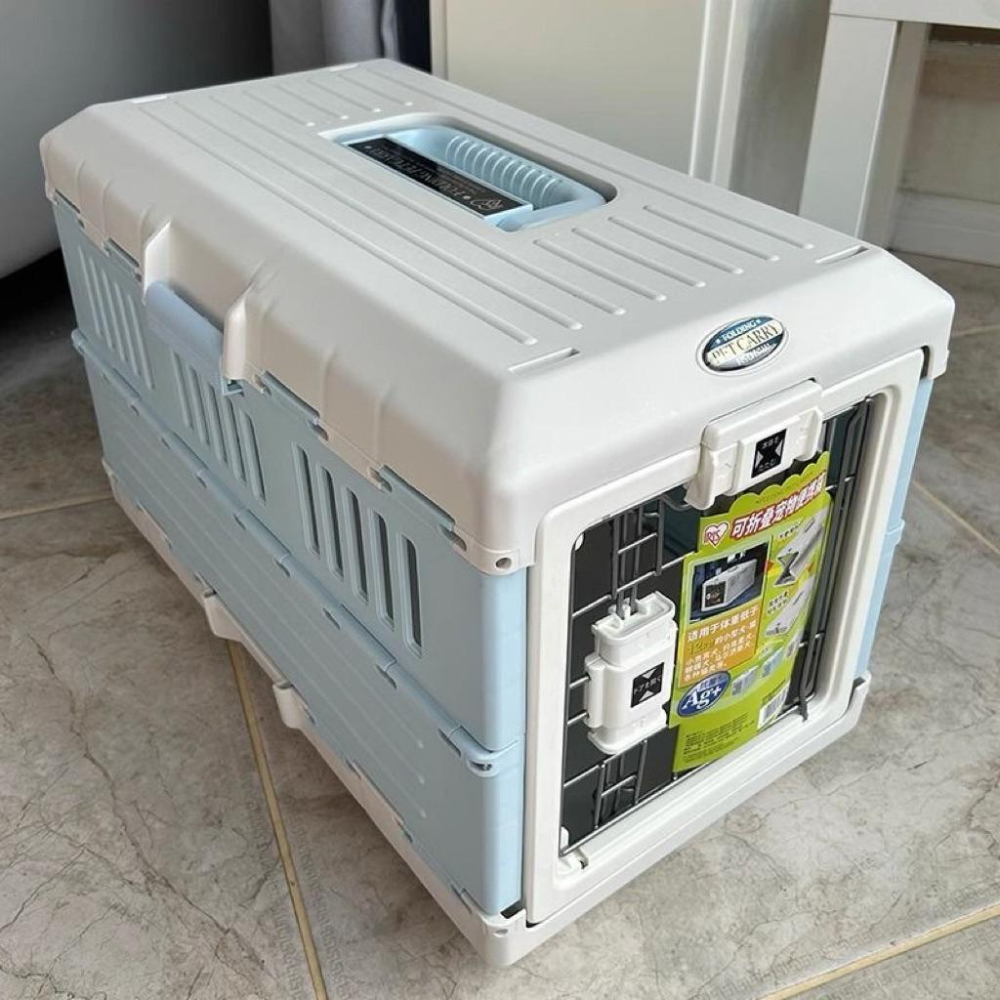 FC-670日本IRIS OHYAMA 寵物運輸籠外出提籠運輸箱 iris米可多寵物精品-細節圖3