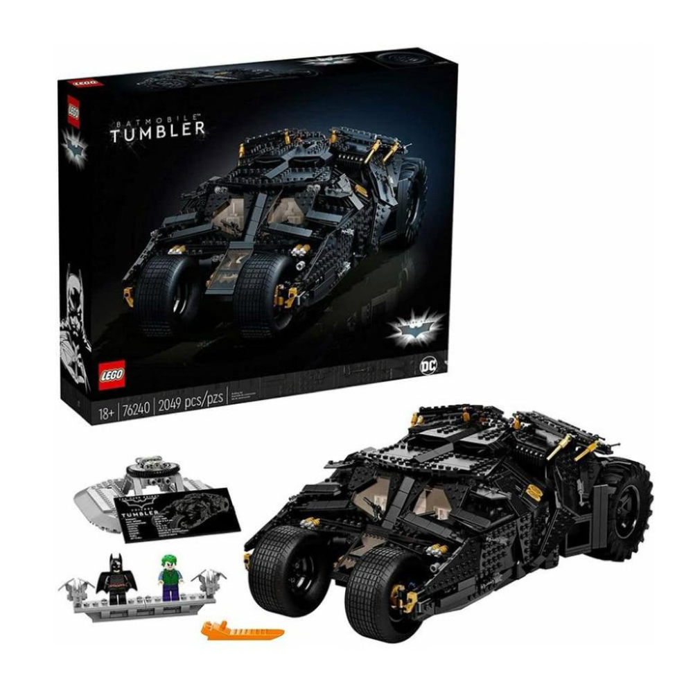 LEGO 樂高 積木 DC 超級英雄系列 蝙蝠俠 黑暗騎士 The Tumbler 蝙蝠車 76240w-細節圖3