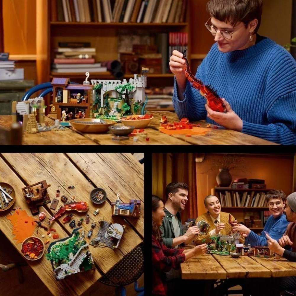 有泰積木【LEGO樂高】Ideas 21348 龍與地下城：紅龍傳奇(Dungeons & Dragons 居家擺設)-細節圖2