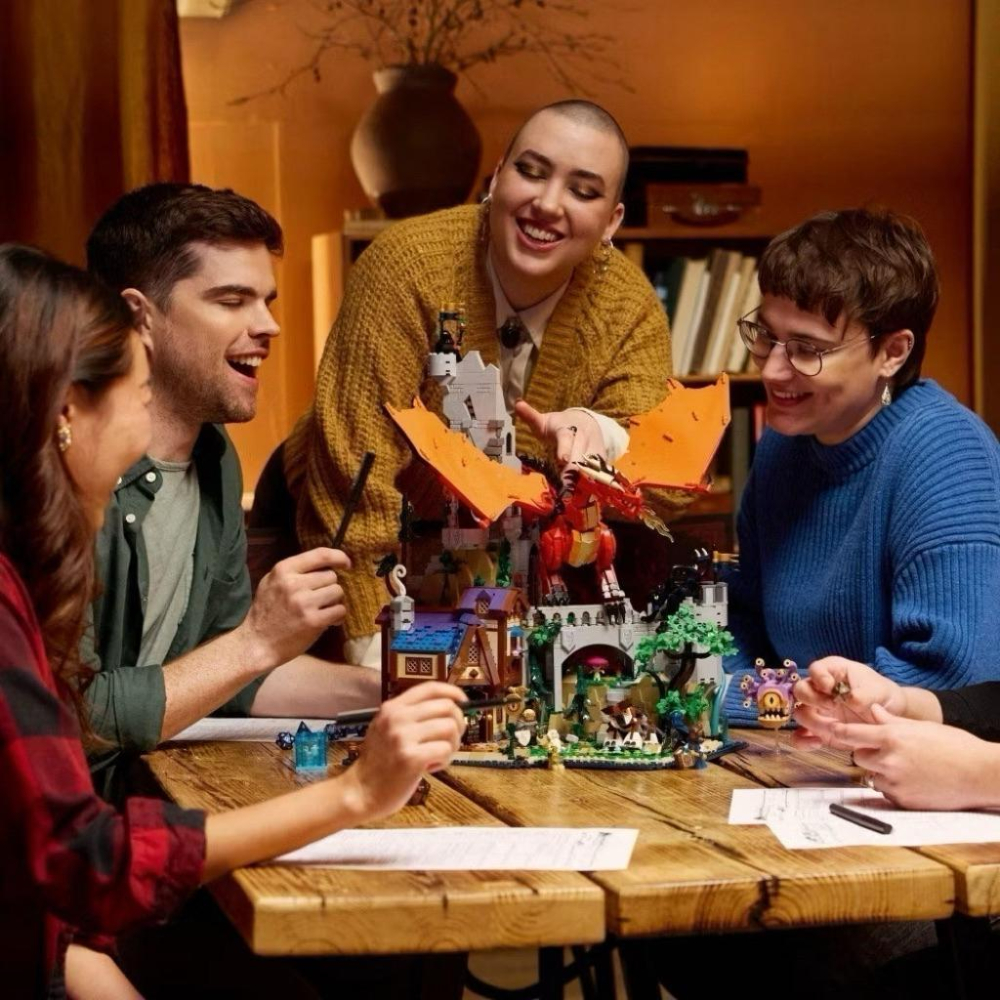 有泰積木【LEGO樂高】Ideas 21348 龍與地下城：紅龍傳奇(Dungeons & Dragons 居家擺設)-細節圖4