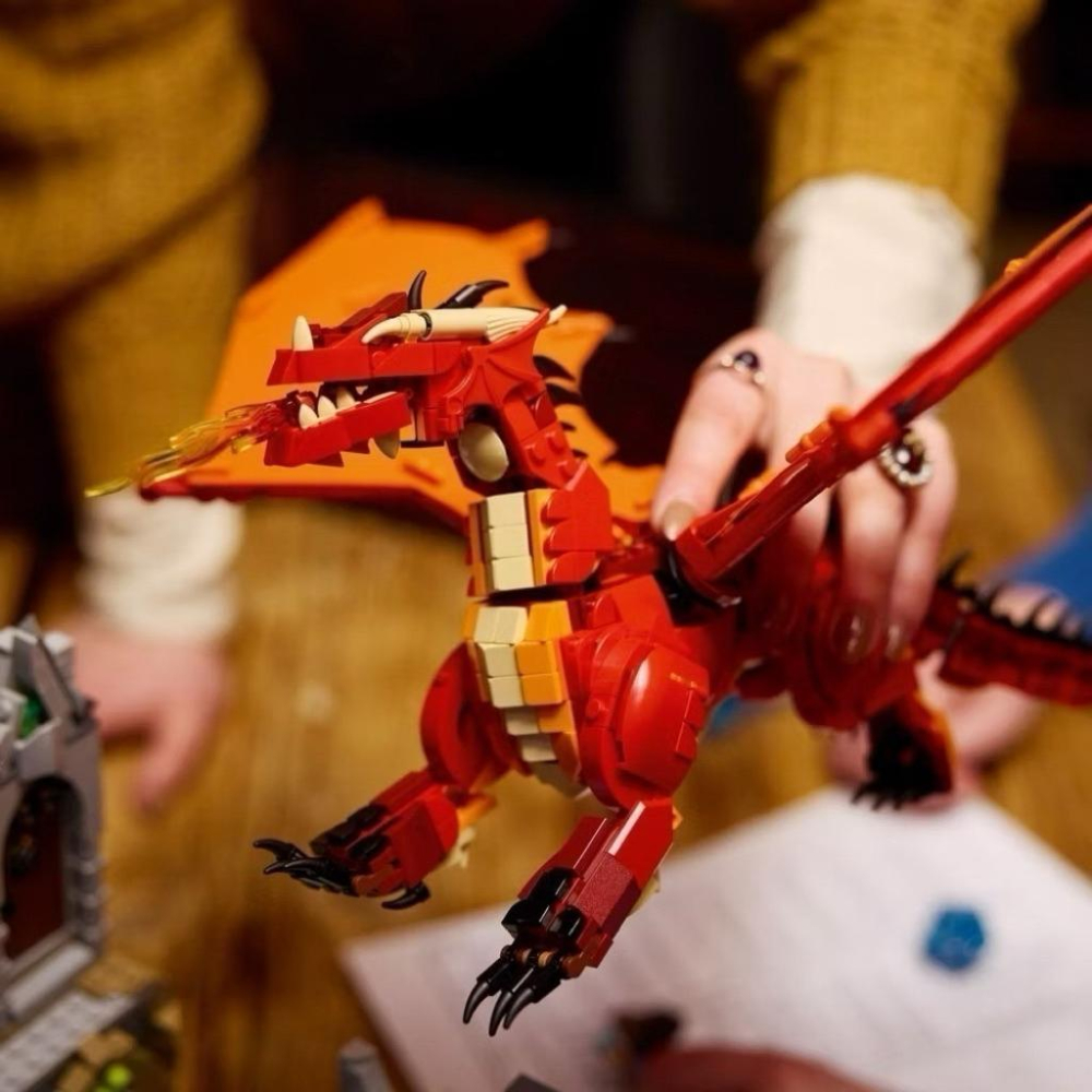 有泰積木【LEGO樂高】Ideas 21348 龍與地下城：紅龍傳奇(Dungeons & Dragons 居家擺設)-細節圖7