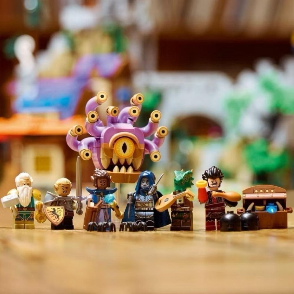 有泰積木【LEGO樂高】Ideas 21348 龍與地下城：紅龍傳奇(Dungeons & Dragons 居家擺設)-細節圖8
