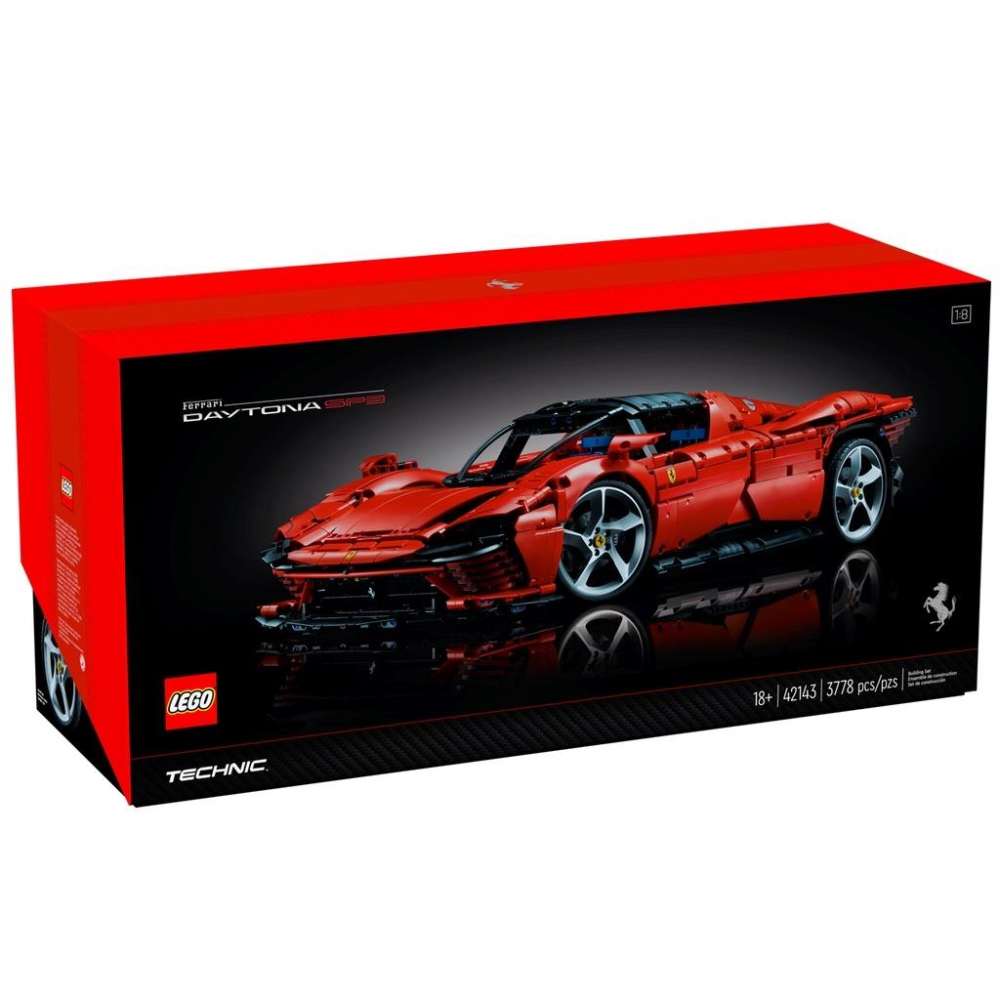 LEGO 42143 法拉利 Daytona SP3 科技系列 收藏售出 絕對正版-細節圖4
