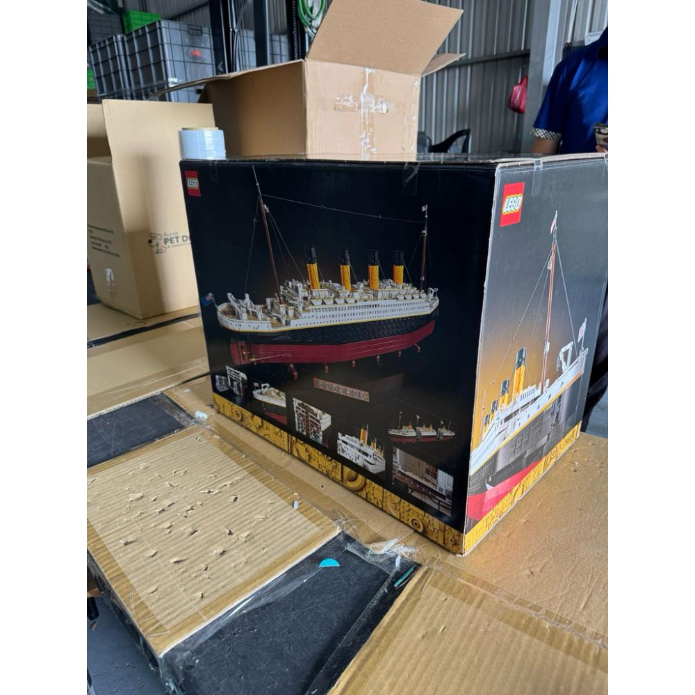 有泰積木有現貨就實拍LEGO 10294 鐵達尼號 Titanic 創意系列樂高盒組-細節圖2