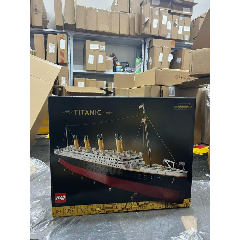 有泰積木有現貨就實拍LEGO 10294 鐵達尼號 Titanic 創意系列樂高盒組-細節圖3