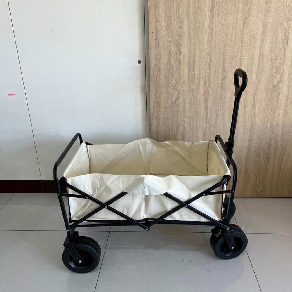 門市可試用 大尺寸摺疊露營推車 手拉車 戶外折疊手推車 摺疊手拉車  拉桿推車摺疊 大尺寸推車 野餐車 越野版-細節圖6