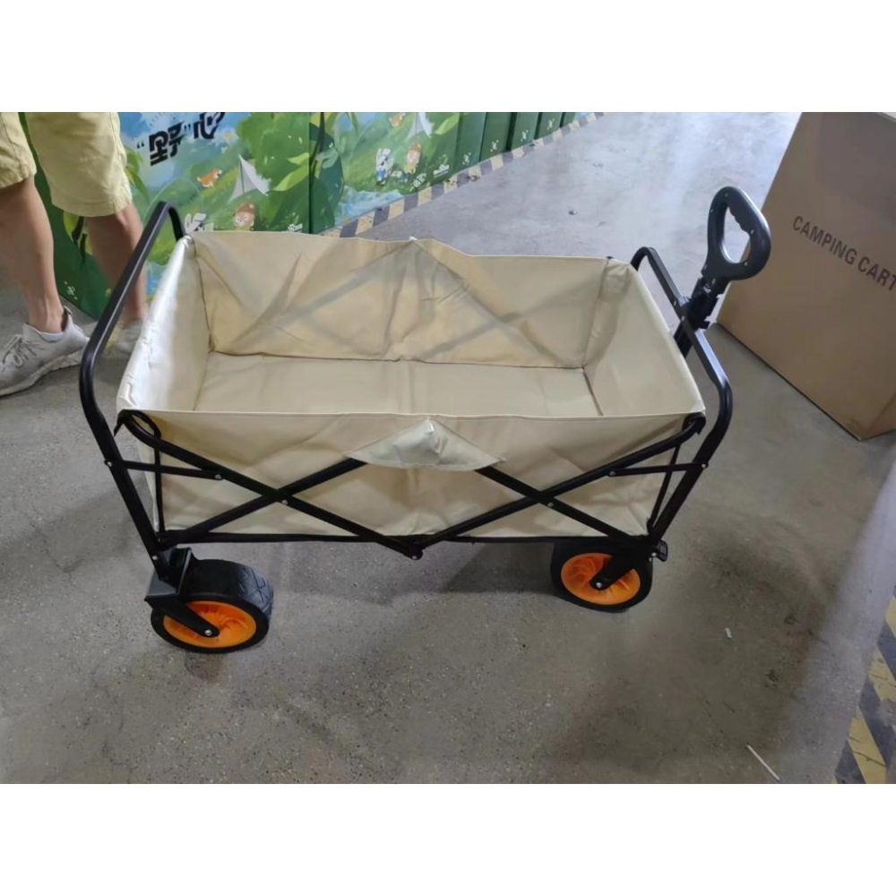 大尺寸 門市可試用摺疊露營推車 手拉車 戶外折疊手推車 摺疊手拉車  拉桿推車摺疊 大尺寸推車 野餐車-細節圖4