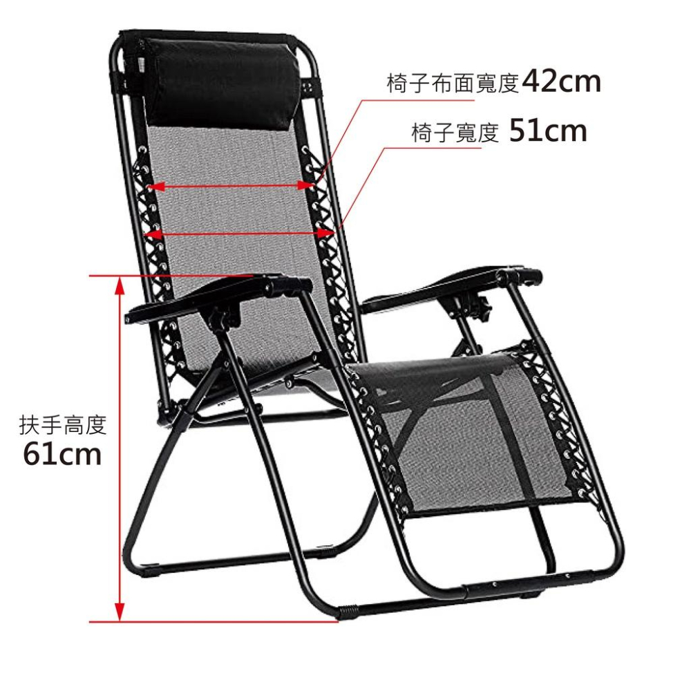 台灣大量有門市可看 透氣休閒躺椅、休閒躺椅、躺椅、折疊躺椅、摺疊椅、摺疊躺椅、收納躺椅、一次一張椅子工廠直售-細節圖3
