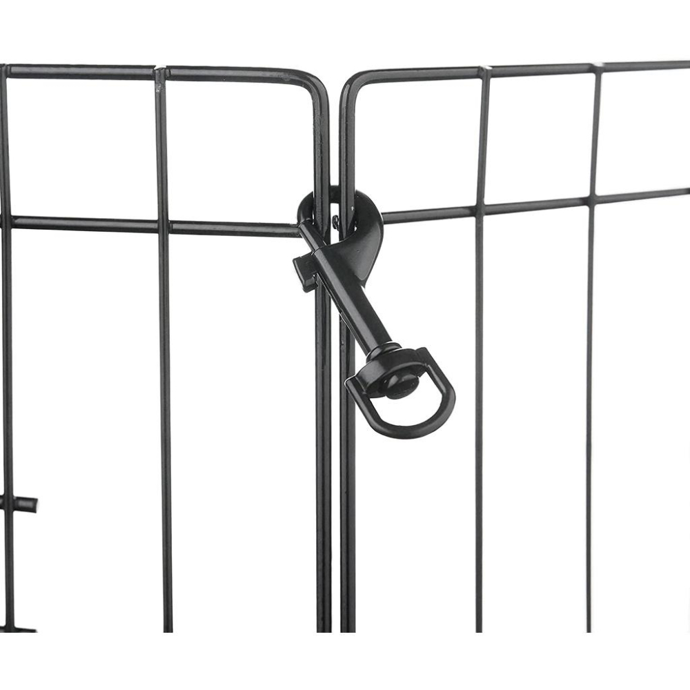 『有門市可看 』一組八片 寵物 金屬64X64 cm(強化型)靜電粉體烤漆組合式圍片/柵欄/圍欄/ 圍籬/圍欄-細節圖8