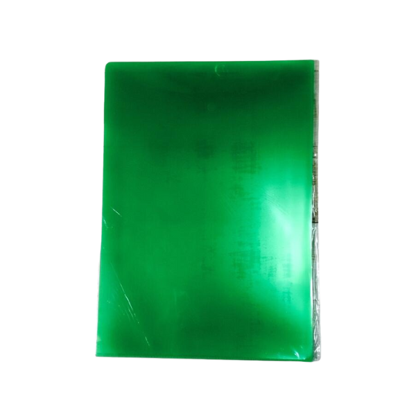 L型資料夾12入 L夾 透明夾 E310 透明 黃 綠 藍 紅 共5色 文件夾 資料夾-規格圖3