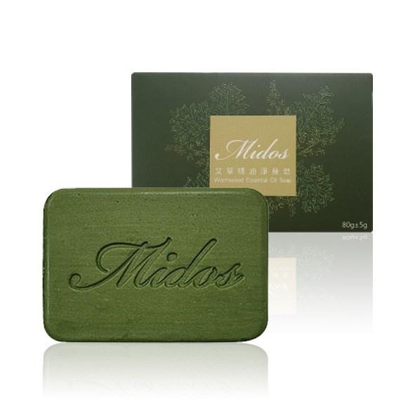 Midos艾草淨身皂 艾草精油手工皂 台灣製造-細節圖6