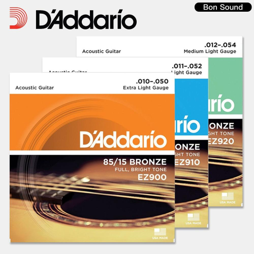 【BS】附發票 官方正版 Daddario D＇addario 民謠吉他弦 EZ900 EZ910 EZ920