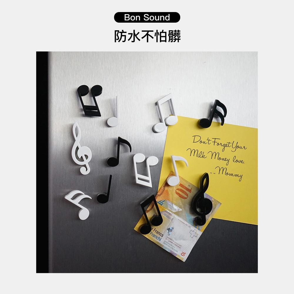 【BS】台灣🇹🇼 音符造型磁鐵組 ( 6枚1組 ) 音符磁鐵 冰箱磁鐵 磁鐵 可愛磁鐵-細節圖3