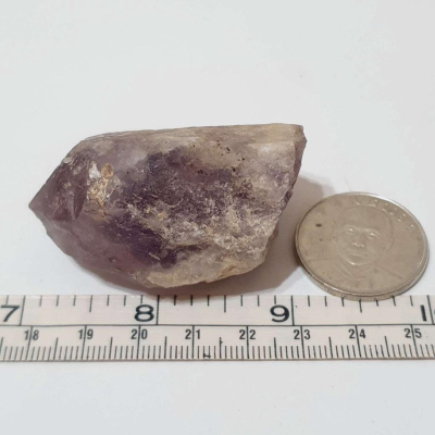 66.5g 紫水晶 骨幹 水晶 礦石 原石 原礦 擺件 收藏 禮物
