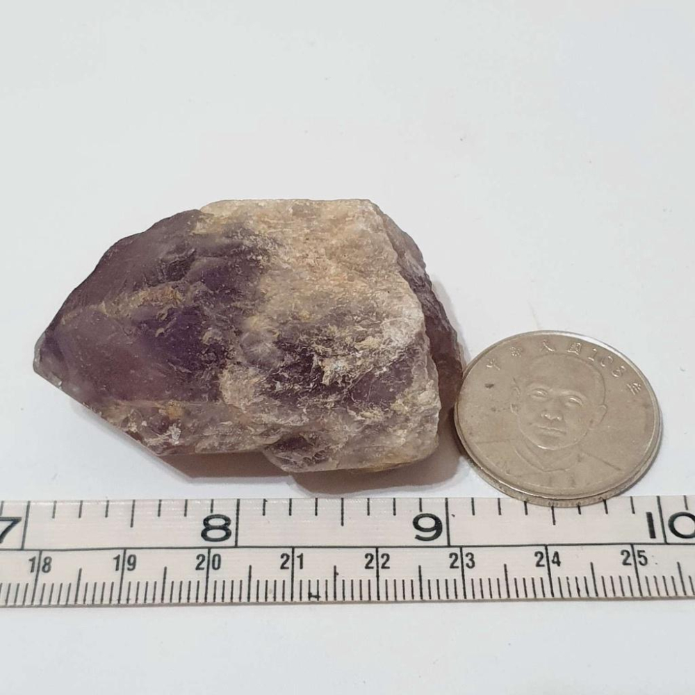 66.5g 紫水晶 骨幹 水晶 礦石 原石 原礦 擺件 收藏 禮物-細節圖2