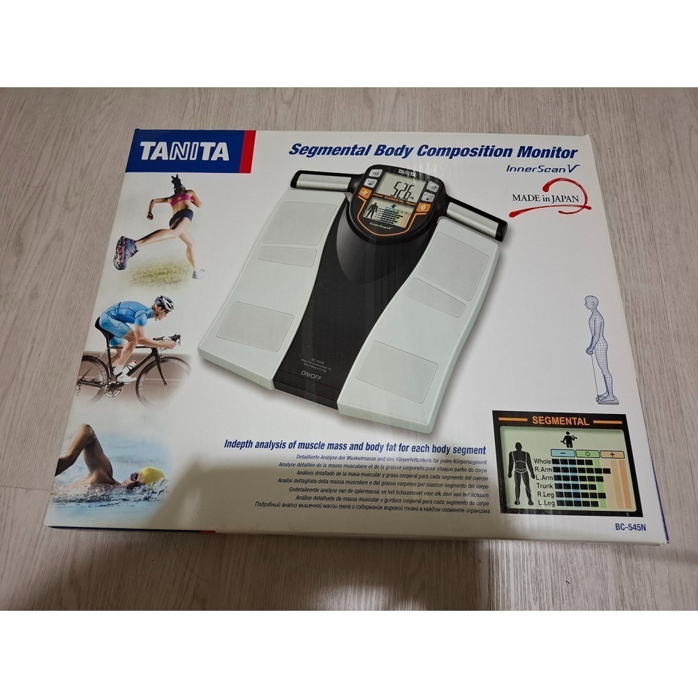 二手 TANITA 塔尼達 十合一8點式體組成計 BC-545N 體重計 體脂計-細節圖2