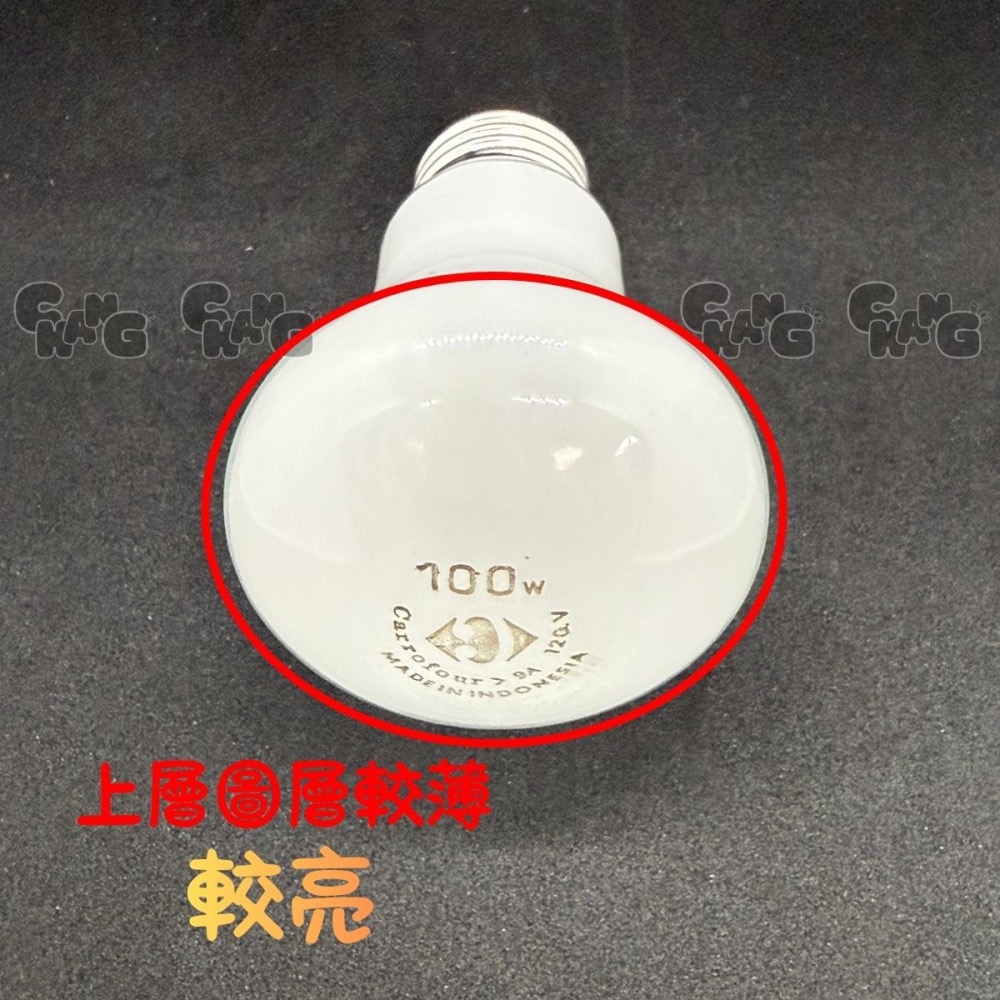 💧CHANG電料⚡️【家福亮光燈泡 100W E27燈頭】傳統燈泡 鎢絲燈泡 家用燈泡 真柔泡 燈泡 白熾燈泡絕版-細節圖10