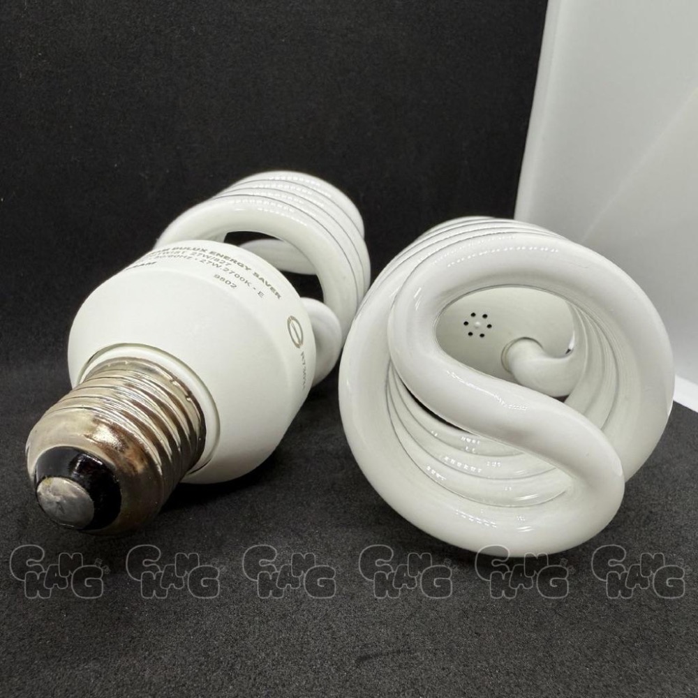💧CHANG電料⚡️【OSRAM 歐司朗 27W 螺旋省電燈泡】E27 螺旋型 燈泡色黃光 燈泡 傳統燈泡 螺旋燈泡-細節圖7