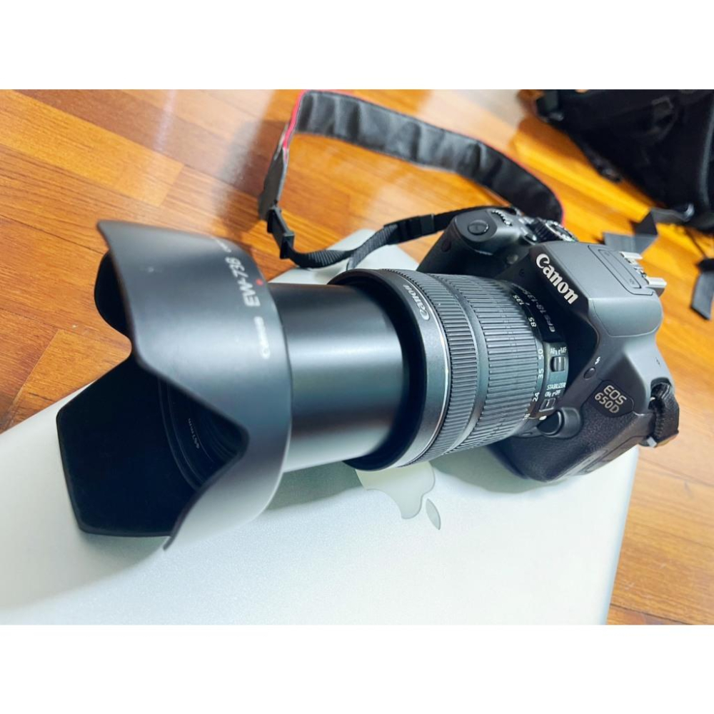 【二手單眼相機】Canon EOS650D+18-135mm鏡頭組+相機電腦背包+手提包+保護包+原廠電池+充電器等-細節圖9
